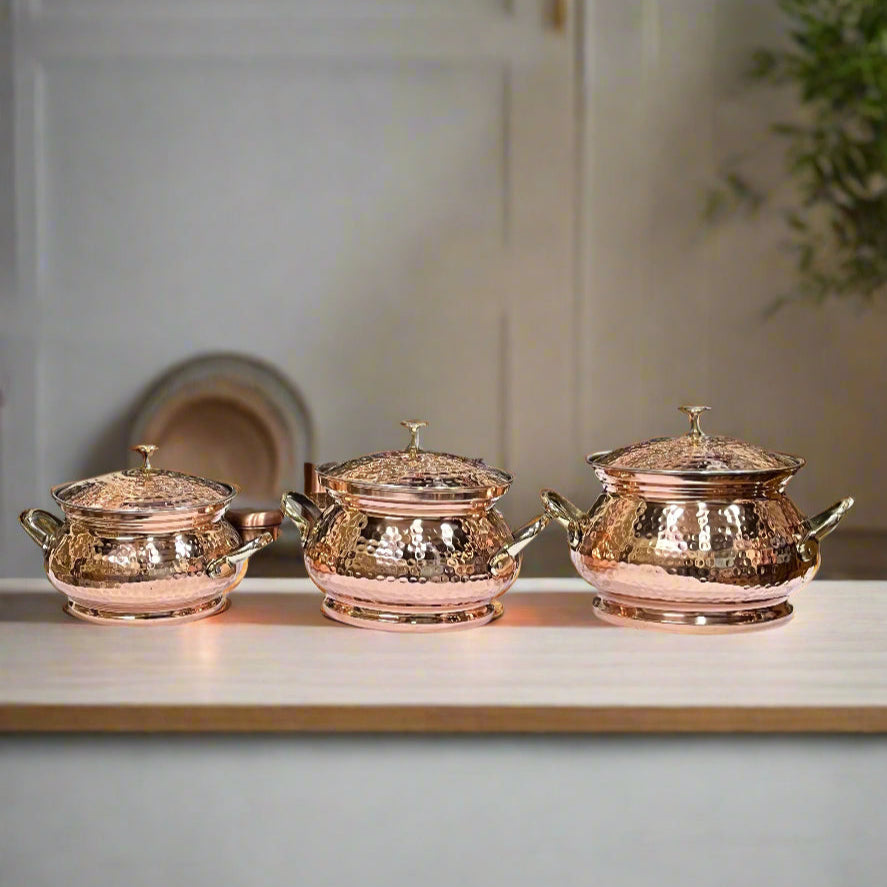 Copper Serving Handi