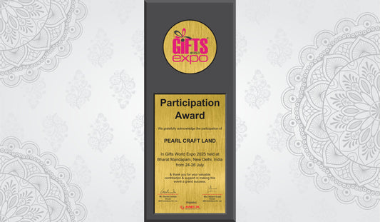Participation Award – Gifts World Expo 2025, New Delhi.