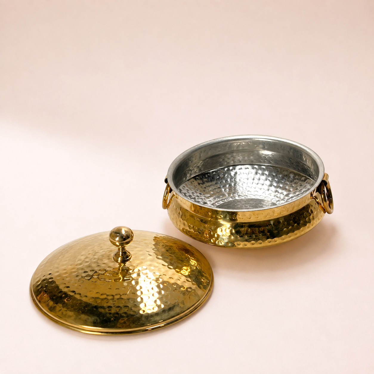 Handcrafted Brass Lagan Handi – Timeless Elegance for Every Feast
