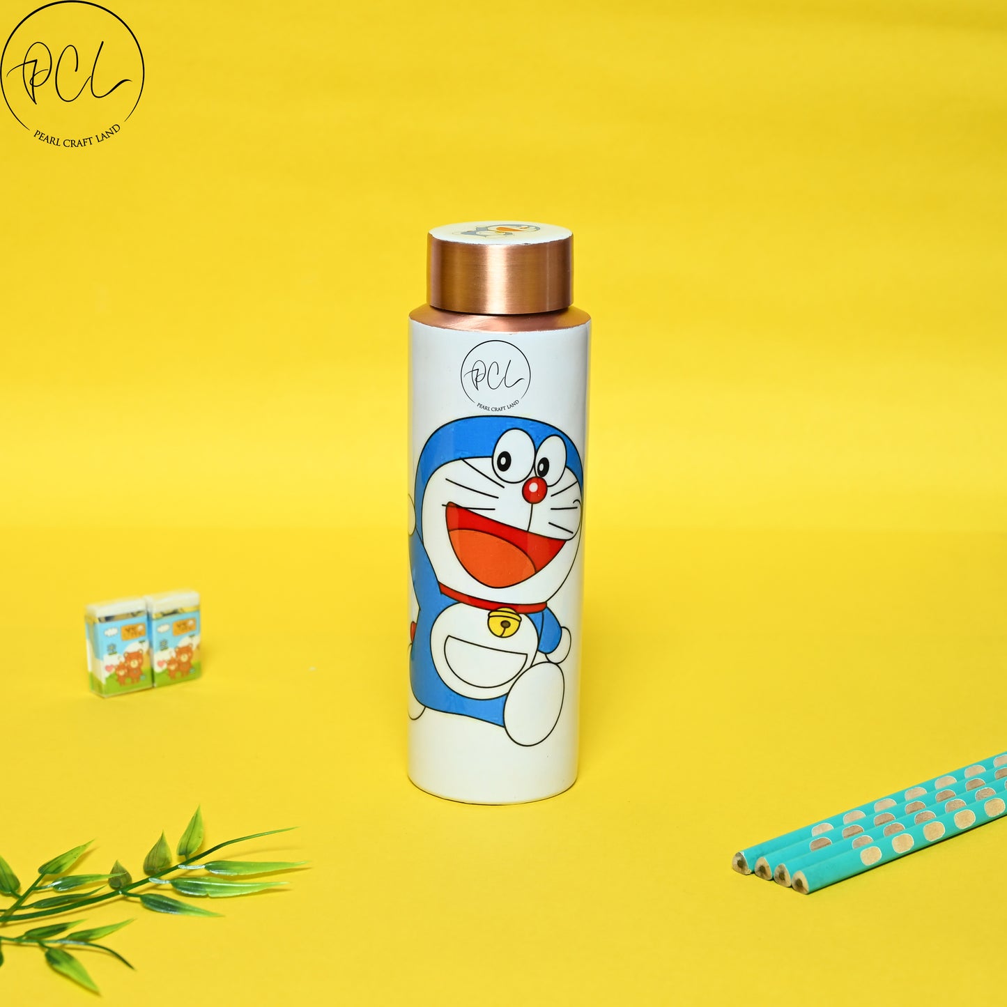 PCL Copper Bottle Doraemon Kids Bottles | 400 ML